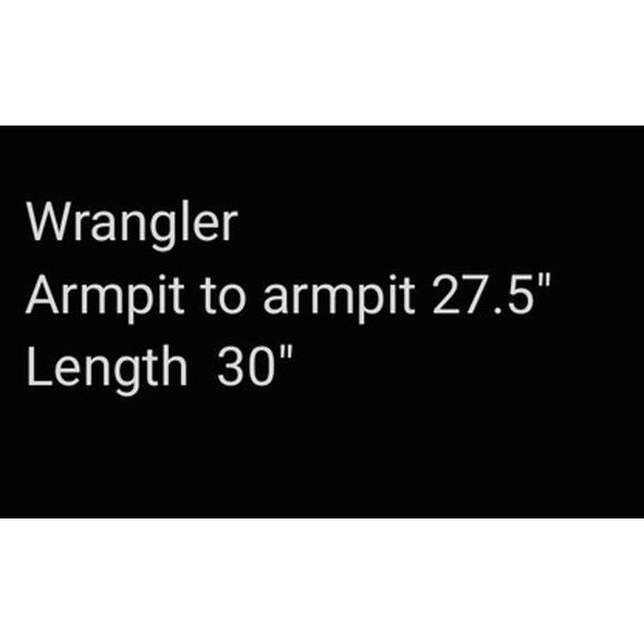 Wrangler Western Fashion Snap Shirt Mens Size XL XXL Pearl Snap Rodeo Cowboy - Picture 10 of 10